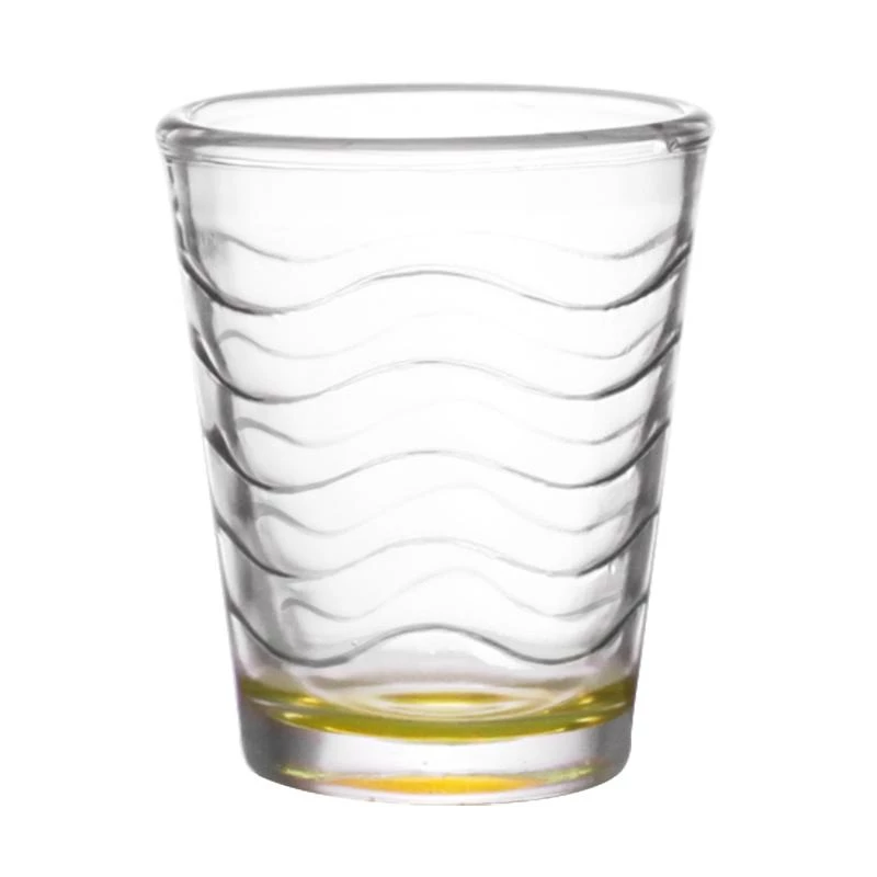Coupon 🧨 Bars BarConic® 1.75oz Yellow Wave Shot Glass 🔥 3 Coupon 🧨 Bars BarConic® 1.75oz Yellow Wave Shot Glass 🔥