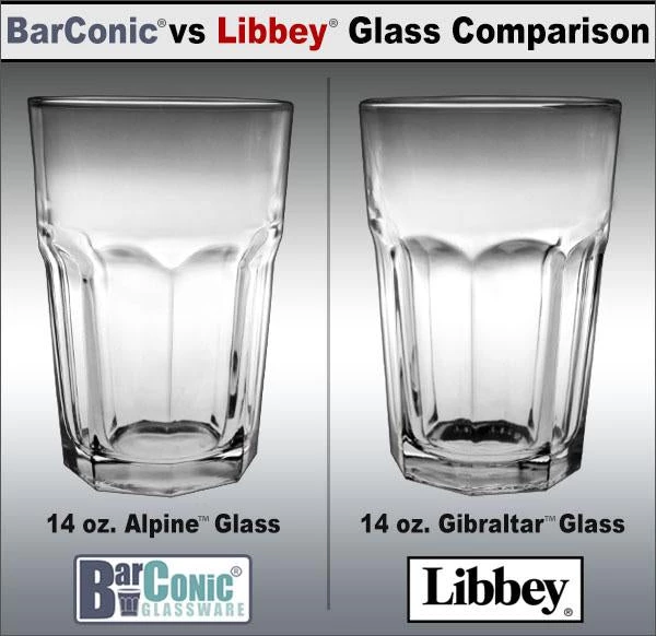 Deals ⌛ Bars BarConic® 14oz Alpine™ Beverage Glass - CASE Of 12 👏 5 Deals ⌛ Bars BarConic® 14oz Alpine™ Beverage Glass - CASE Of 12 👏 - Image 3