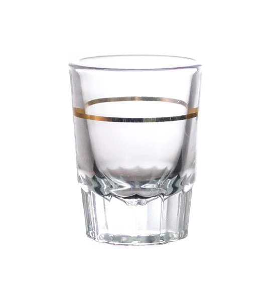 Wholesale 🛒 Bars BarConic® 2oz Shot Glass With Gold 1oz Measure Line ✨ 3 Wholesale 🛒 Bars BarConic® 2oz Shot Glass With Gold 1oz Measure Line ✨