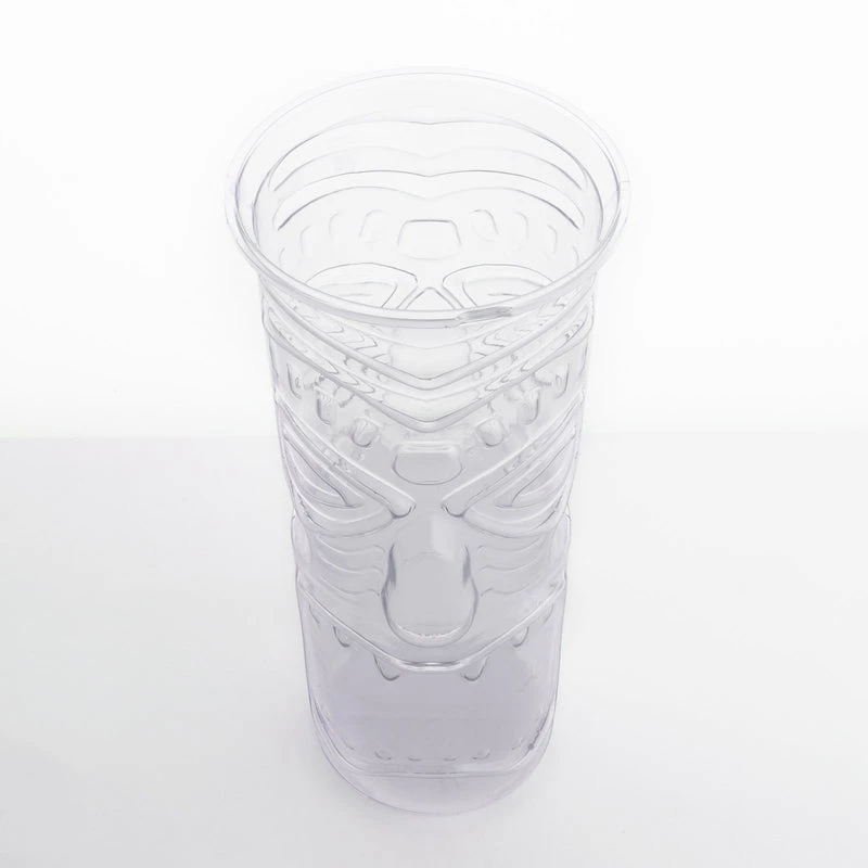 Discount ๐ Bars Plastic Clear Tiki Cup - 32 Ounce ๐งจ 6 Discount ๐ Bars Plastic Clear Tiki Cup - 32 Ounce ๐งจ - Image 4
