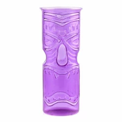 Wholesale 😍 Bars Plastic Purple Tiki Cup - 32 Ounce 😀