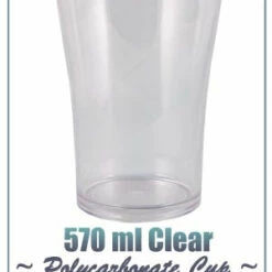 Best reviews of 🌟 Bars BarConic 570ml Polycarbonate Clear Cup 🎁
