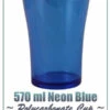 Flash Sale ⭐ Bars BarConic 570ml Polycarbonate Neon Blue Cup ✔️ 1 Flash Sale ⭐ Bars BarConic 570ml Polycarbonate Neon Blue Cup ✔️ -BARS Sales Store 570 ml neon blue poly label bs 800x