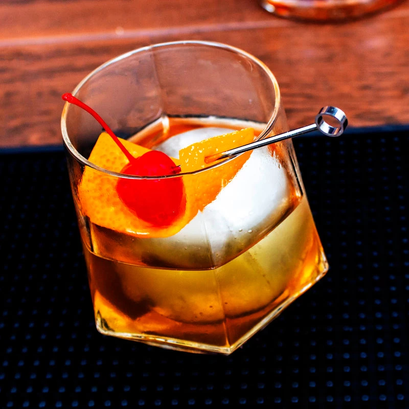 Hot Sale 😍 Bars BarConic® Diamond Shape Rocks Glass -10oz - (Quantity Options) 🧨 4 Hot Sale 😍 Bars BarConic® Diamond Shape Rocks Glass -10oz - (Quantity Options) 🧨 - Image 2