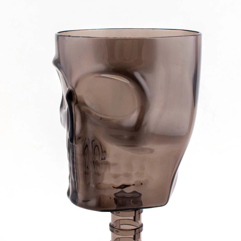 Cheap 🧨 Bars BarConic® Plastic Stemmed Skull Cup - 12 Ounce - Smoke ✨ 6 Cheap 🧨 Bars BarConic® Plastic Stemmed Skull Cup - 12 Ounce - Smoke ✨ - Image 4