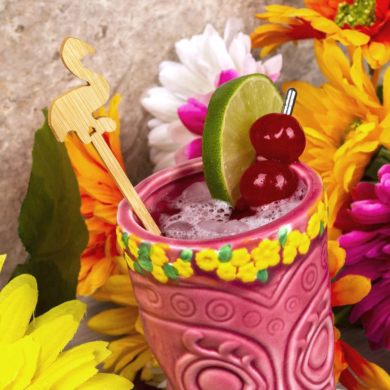 Cheapest 🔔 Bars BarConic® Wooden Flamingo Swizzle Sticks - 100 Pack 🎁 5 Cheapest 🔔 Bars BarConic® Wooden Flamingo Swizzle Sticks - 100 Pack 🎁 - Image 3