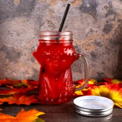 Discount 🧨 Bars BarConic® Fox Mason Jar W/ Handle - 16oz ❤️ -BARS Sales Store Barconic fox masonjar 16oz 2 800x