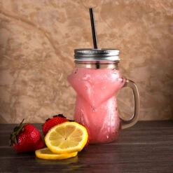 Discount 🧨 Bars BarConic® Fox Mason Jar W/ Handle - 16oz ❤️ -BARS Sales Store Barconic fox masonjar 16oz 3 800x