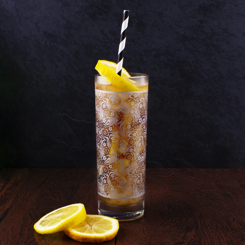 Flash Sale 🧨 Bars BarConic® Silver Floral Pattern Highball Glass - 9.5 Oz 😀 5 Flash Sale 🧨 Bars BarConic® Silver Floral Pattern Highball Glass - 9.5 Oz 😀 - Image 3