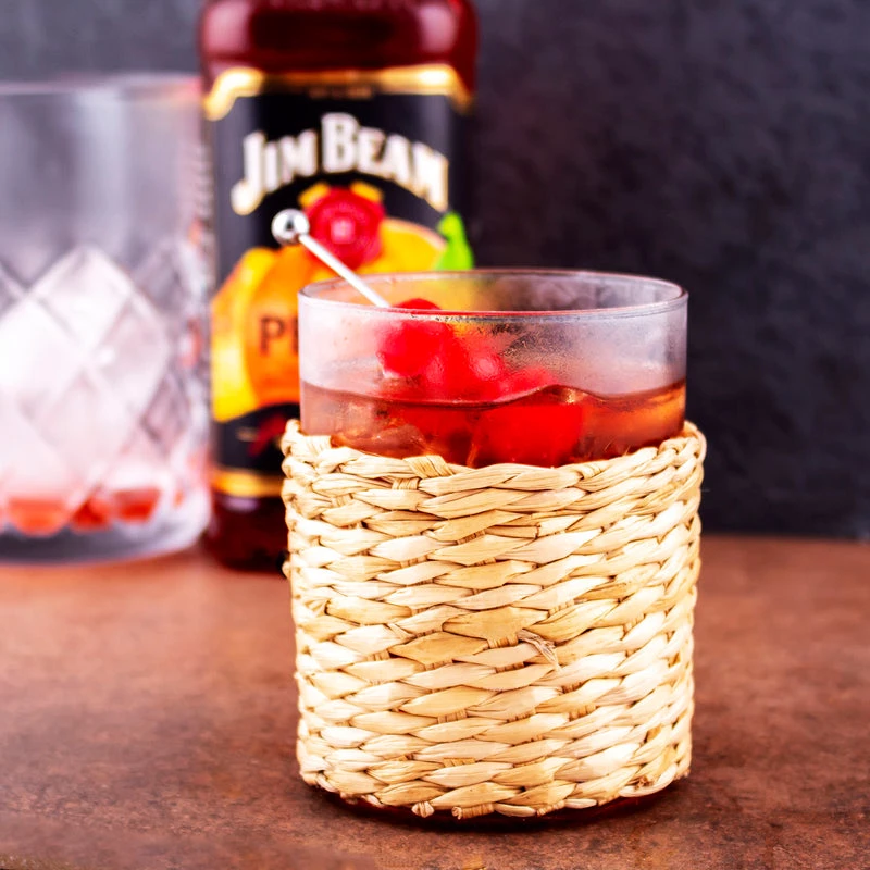 New 🛒 Bars 10 Ounce - Catalina Cane Wrapped Glass ⭐ 5 New 🛒 Bars 10 Ounce - Catalina Cane Wrapped Glass ⭐ - Image 3