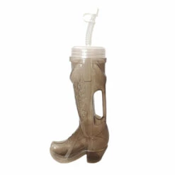 Cheap 👏 Bars Smoke Cowboy Boot W/handle - Plastic - 32 Ounce 🎁