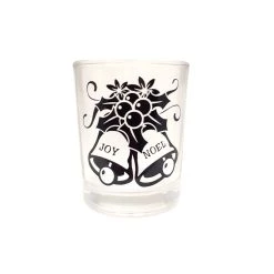 Discount 🎉 Bars VOTIVE/SHOT GLASS - 🎅 CHRISTMAS BELLS - 2.5 OZ. 🛒