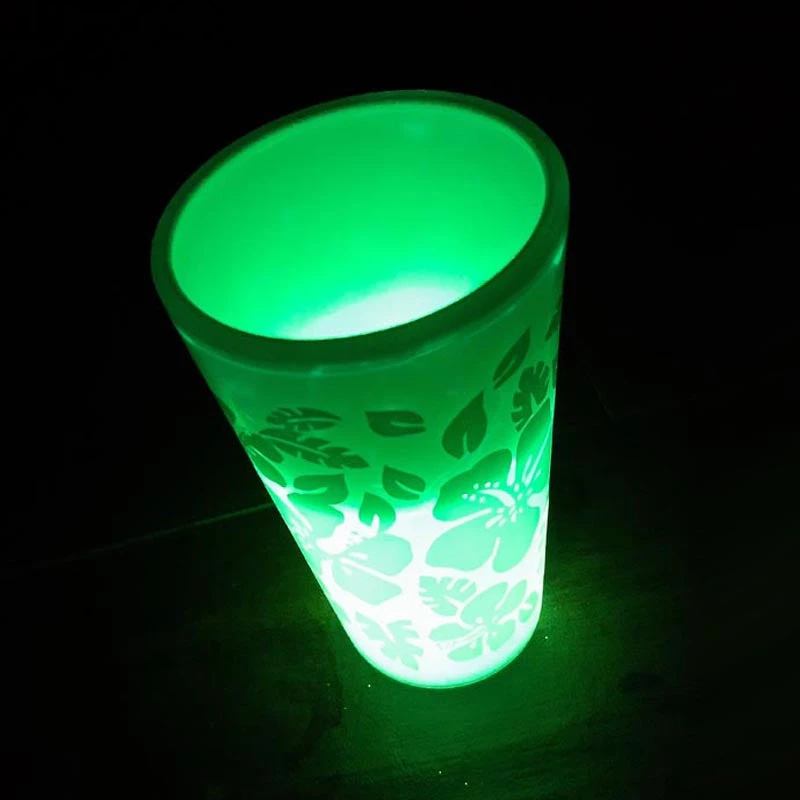 Best deal 😍 Bars Luau Glow Cup - Green - 12 Ounce ❤️ 4 Best deal 😍 Bars Luau Glow Cup - Green - 12 Ounce ❤️ - Image 2