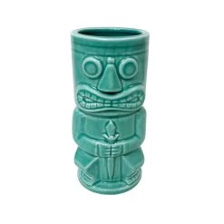 Top 10 👏 Bars BarConic® Tiki - Teal Stone God - 15 Ounce 🤩