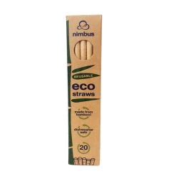 Cheapest 🧨 Bars Bamboo Eco-Friendly Reusable Straws - Pack Of 20 ✔️