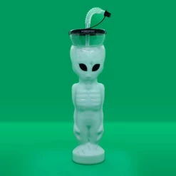 New 🛒 Bars BarConic® Alien Party Yard Cup W/ Lid And Straw - 27 Ounce 🥰 11 New 🛒 Bars BarConic® Alien Party Yard Cup W/ Lid And Straw - 27 Ounce 🥰 -BARS Sales Store alien party yard back green back 800x