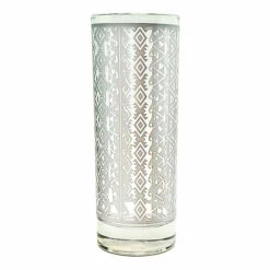 Budget 😀 Bars BarConic® Silver Aztec Highball Glass - 9.5oz 🥰 11 Budget 😀 Bars BarConic® Silver Aztec Highball Glass - 9.5oz 🥰 -BARS Sales Store aztec etched highball glass main 800x