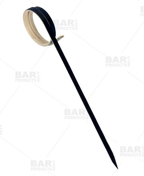 Outlet 🤩 Bars Ring Bamboo Cocktail Picks - Black - 100 Pack 🛒 3 Outlet 🤩 Bars Ring Bamboo Cocktail Picks - Black - 100 Pack 🛒