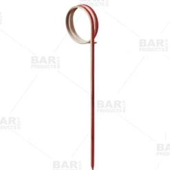 Outlet 🤩 Bars Ring Bamboo Cocktail Picks - Red - 100 Pack 👏