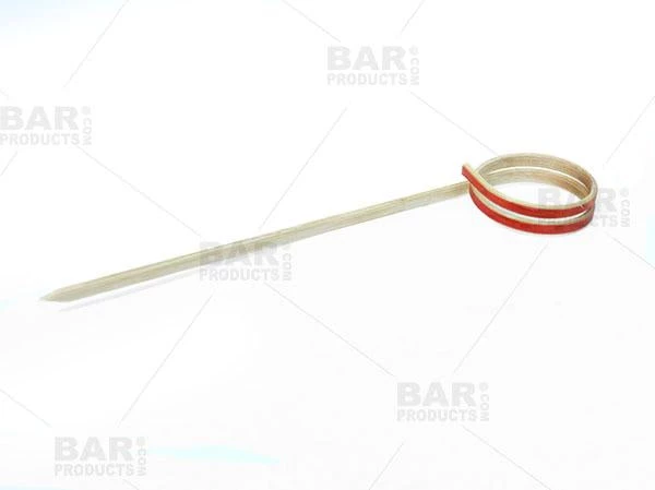 Outlet 🤩 Bars Ring Bamboo Cocktail Picks - Red - 100 Pack 👏 7 Outlet 🤩 Bars Ring Bamboo Cocktail Picks - Red - 100 Pack 👏 - Image 5