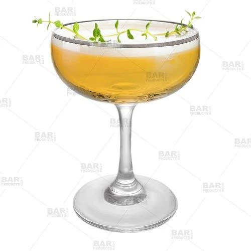 Best deal 👏 Bars BarConic® 7 Oz Silver Rimmed Coupe Cocktail Glass 🛒 5 Best deal 👏 Bars BarConic® 7 Oz Silver Rimmed Coupe Cocktail Glass 🛒 - Image 3