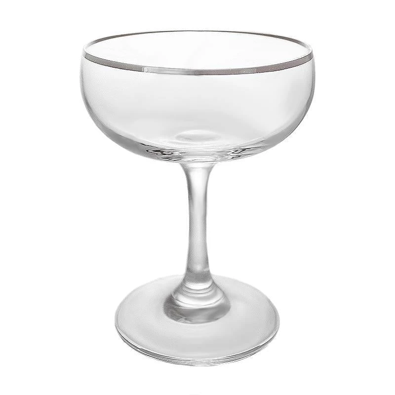 Best deal 👏 Bars BarConic® 7 Oz Silver Rimmed Coupe Cocktail Glass 🛒 3 Best deal 👏 Bars BarConic® 7 Oz Silver Rimmed Coupe Cocktail Glass 🛒