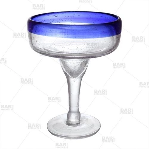 Buy 🤩 Bars BarConic® 14 Oz Blue Rim Margarita Glass 💯 7 Buy 🤩 Bars BarConic® 14 Oz Blue Rim Margarita Glass 💯 - Image 5