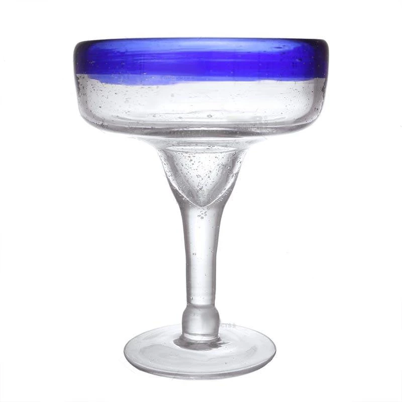 Buy 🤩 Bars BarConic® 14 Oz Blue Rim Margarita Glass 💯 3 Buy 🤩 Bars BarConic® 14 Oz Blue Rim Margarita Glass 💯