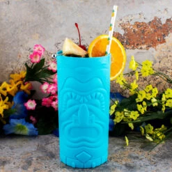 Hot Sale ❤️ Bars BarConic® Blue Plastic Tiki Cup - Extra Large - 26oz 🛒 9 Hot Sale ❤️ Bars BarConic® Blue Plastic Tiki Cup - Extra Large - 26oz 🛒 -BARS Sales Store barconic blue tiki scene1 800x