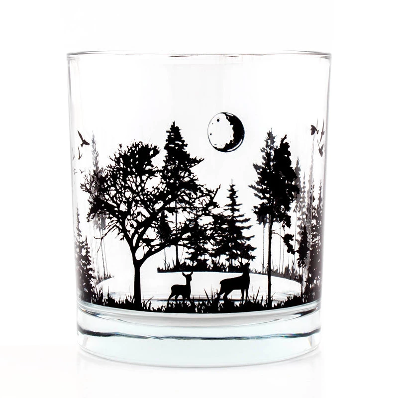Deals 🌟 Bars BarConic® Glassware - Forest Scene - Old Fashion Glass - 10 Ounce 🛒 3 Deals 🌟 Bars BarConic® Glassware - Forest Scene - Old Fashion Glass - 10 Ounce 🛒