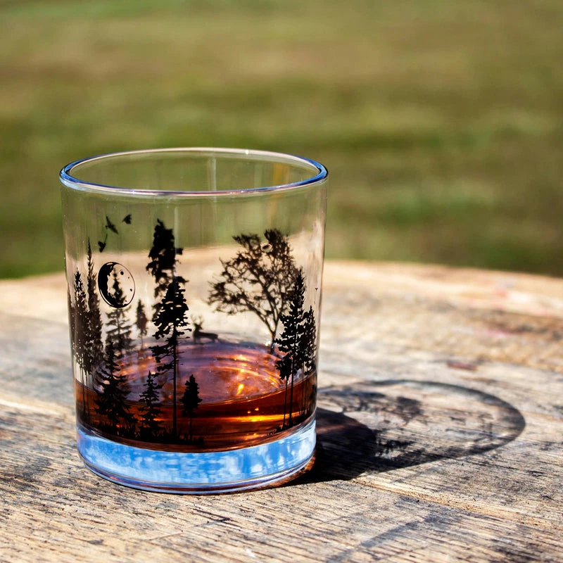 Deals 🌟 Bars BarConic® Glassware - Forest Scene - Old Fashion Glass - 10 Ounce 🛒 7 Deals 🌟 Bars BarConic® Glassware - Forest Scene - Old Fashion Glass - 10 Ounce 🛒 - Image 5