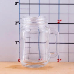 Hot Sale 👏 Bars BarConic® Mini Mason Jar W/ Handle - 1.25oz 😀 9 Hot Sale 👏 Bars BarConic® Mini Mason Jar W/ Handle - 1.25oz 😀 -BARS Sales Store barconic mini masonjar measurment 800x