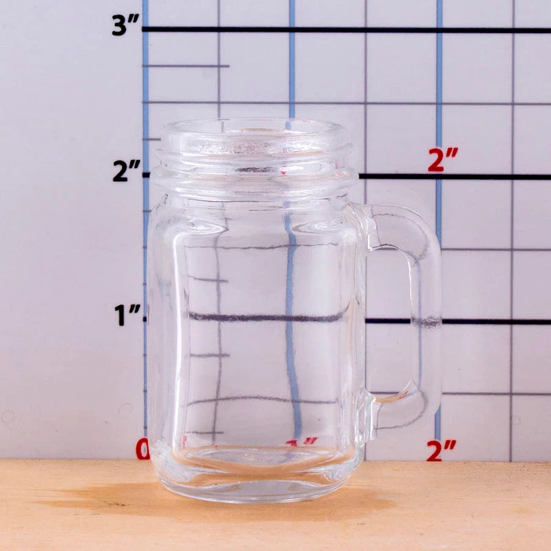Hot Sale 👏 Bars BarConic® Mini Mason Jar W/ Handle - 1.25oz 😀 6 Hot Sale 👏 Bars BarConic® Mini Mason Jar W/ Handle - 1.25oz 😀 - Image 4