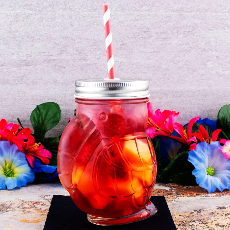 Top 10 😍 Bars Parrot Mason Jar W/lid - 14 Ounce - BarConic® ❤️ 4 Top 10 😍 Bars Parrot Mason Jar W/lid - 14 Ounce - BarConic® ❤️ - Image 2