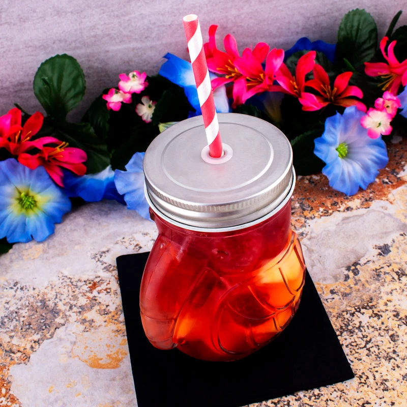 Top 10 😍 Bars Parrot Mason Jar W/lid - 14 Ounce - BarConic® ❤️ 5 Top 10 😍 Bars Parrot Mason Jar W/lid - 14 Ounce - BarConic® ❤️ - Image 3