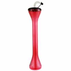 Outlet 🌟 Bars BarConic® Party Yard Cup - 24oz - Red With Lid & Straw 👏