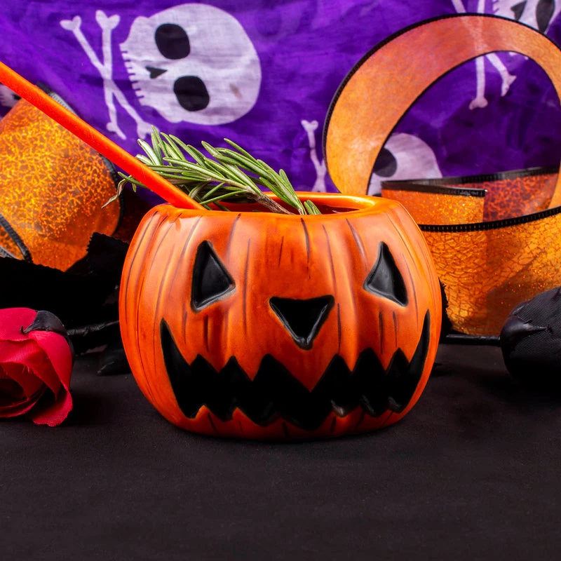 Best deal ❤️ Bars BarConic® Tiki Drinkware - 18oz - Pumpkin ✔️ 6 Best deal ❤️ Bars BarConic® Tiki Drinkware - 18oz - Pumpkin ✔️ - Image 4