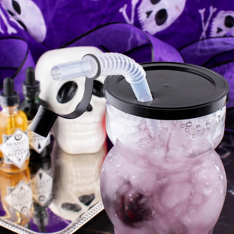 Budget 🎁 Bars BarConic® Party Yard - Skull W/lid & Straw - Clear - 30 Ounce ✔️ 5 Budget 🎁 Bars BarConic® Party Yard - Skull W/lid & Straw - Clear - 30 Ounce ✔️ - Image 3