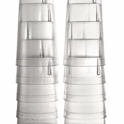 Buy ✨ Bars Barconic® Clear Stackable Pebbled Tumblers 🌟