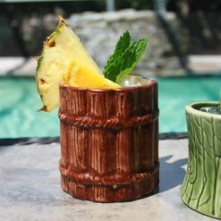 Best reviews of ✔️ Bars Ceramic Rum Barrel Tiki Mug - 12 Oz ⭐ 10 Best reviews of ✔️ Bars Ceramic Rum Barrel Tiki Mug - 12 Oz ⭐ -BARS Sales Store barrel cocktail tiki mug bar supplies 1 1 800x