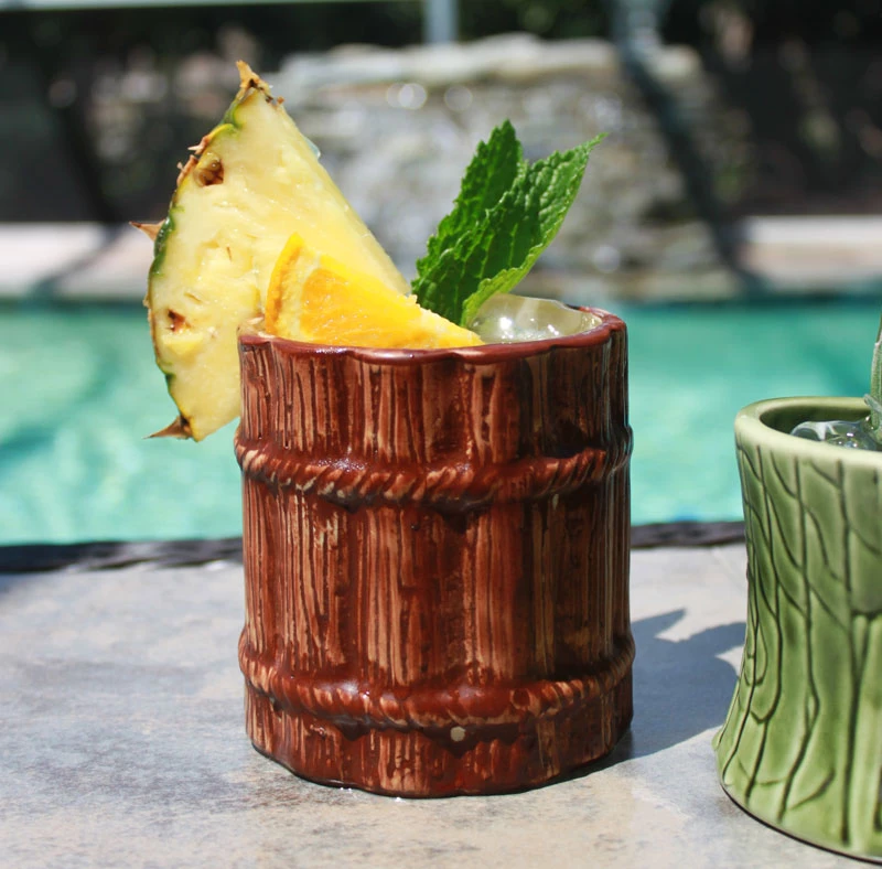 Best reviews of ✔️ Bars Ceramic Rum Barrel Tiki Mug - 12 Oz ⭐ 6 Best reviews of ✔️ Bars Ceramic Rum Barrel Tiki Mug - 12 Oz ⭐ - Image 4