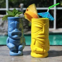 Best deal ✨ Bars BarConic® Tiki Mug – Yellow 12 Ounces ⭐ 11 Best deal ✨ Bars BarConic® Tiki Mug – Yellow 12 Ounces ⭐ -BARS Sales Store blue yellow tiki butt mugs pool 1 800x