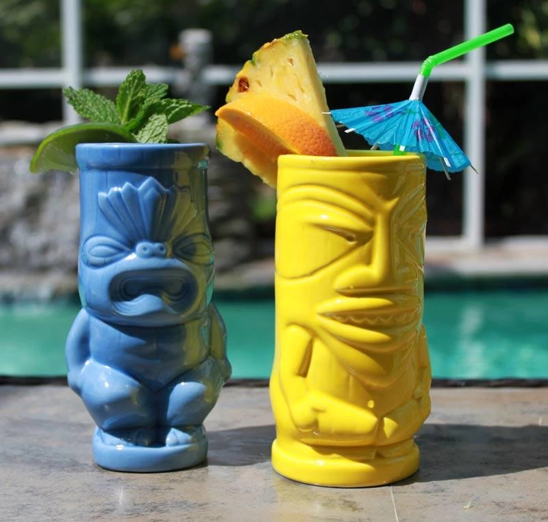 Best deal ✨ Bars BarConic® Tiki Mug – Yellow 12 Ounces ⭐ 5 Best deal ✨ Bars BarConic® Tiki Mug – Yellow 12 Ounces ⭐ - Image 3