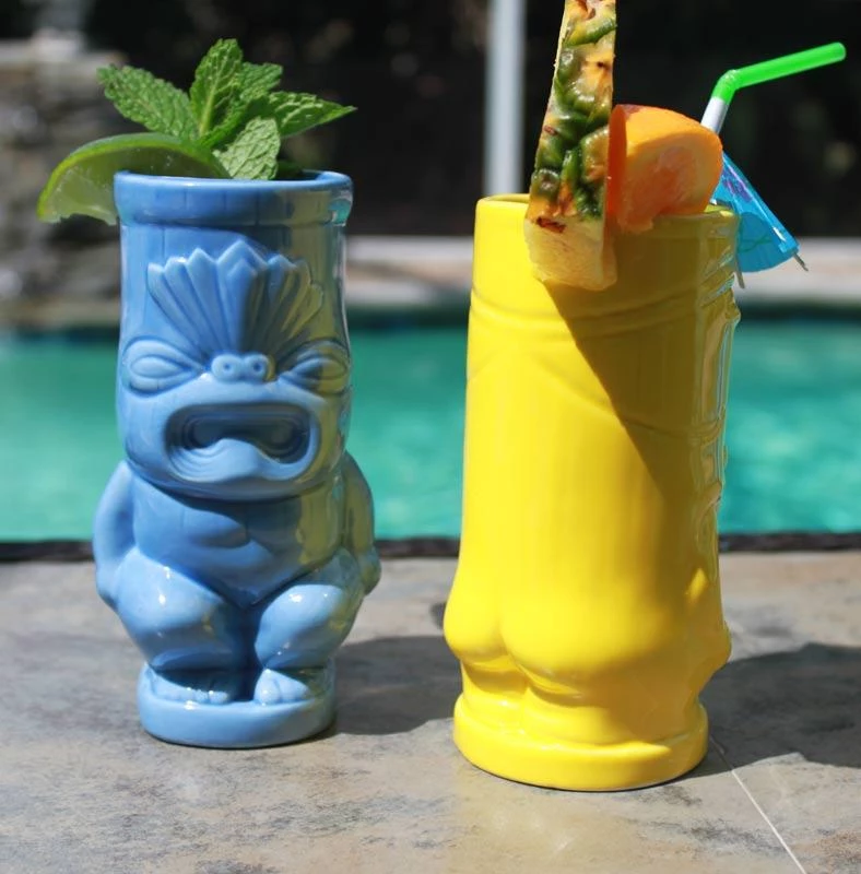 Best deal ✨ Bars BarConic® Tiki Mug – Yellow 12 Ounces ⭐ 6 Best deal ✨ Bars BarConic® Tiki Mug – Yellow 12 Ounces ⭐ - Image 4