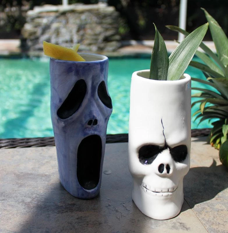 Best Sale ✨ Bars BarConic® Ceramic Ghost Tiki Mug - 15oz 🔔 5 Best Sale ✨ Bars BarConic® Ceramic Ghost Tiki Mug - 15oz 🔔 - Image 3