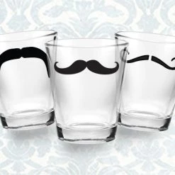 Flash Sale 🛒 Bars Mustache Shot Glass Sets 🔥