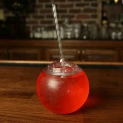 New ❤️ Bars Plastic Cocktail Ball - 24 Ounce - Quido Style 🔔 12 New ❤️ Bars Plastic Cocktail Ball - 24 Ounce - Quido Style 🔔 -BARS Sales Store cocktail ball with straw bp1 800x