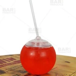 New ❤️ Bars Plastic Cocktail Ball - 24 Ounce - Quido Style 🔔 13 New ❤️ Bars Plastic Cocktail Ball - 24 Ounce - Quido Style 🔔 -BARS Sales Store cocktail ball with straw bp 800x