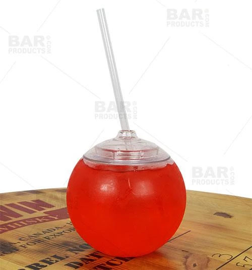 New ❤️ Bars Plastic Cocktail Ball - 24 Ounce - Quido Style 🔔 8 New ❤️ Bars Plastic Cocktail Ball - 24 Ounce - Quido Style 🔔 - Image 6