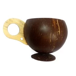 Best Sale 🎉 Bars BarConic® Real Coconut Cup With Handle - 14 Ounces ⌛